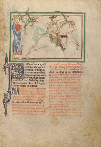 The Opening of the First Seal- The First Horseman by Unbekannt Unbekannt